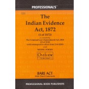  Professional's Indian Evidence Act, 1872 Bare Act [Edn. 2021]